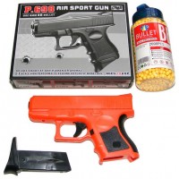 Cyma P698 Spring Powered Plastic BB Gun Pistol & 2000 Pellets